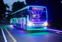 Expresso Encantado de Santo André leva pessoas com deficiência e acompanhantes para tour natalino