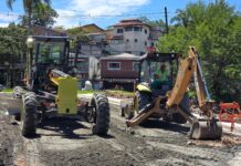 Nova alça de acesso no bairro Santa Luzia em Ribeirão Pires facilita circulação de veículos