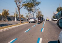 Em São Bernardo, Faixa Azul reforça mais mobilidade e segurança viária para motociclistas e motoristas