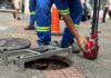 Prefeitura de Ribeirão Pires e SABESP realizam inspeção em galerias de águas pluviais no Centro