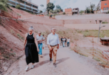 Comitiva da gestão de São Bernardo faz vistoria em obras no Areião, Parque Imigrantes e Alvarenga