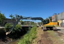 Regional de Ouro Fino intensifica serviços permanentes de limpeza urbana e desassoreamento em Ribeirão Pires