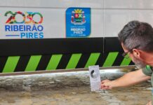 Ribeirão Pires inicia inspeção veicular na frota municipal movida a diesel