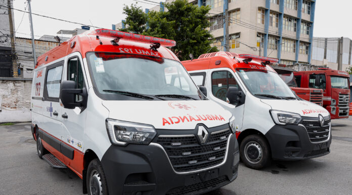 São Caetano renova frota do SAMU com ambulâncias 0km