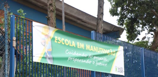 Santo André realiza reformas e manutenções em escolas antes da volta às aulas