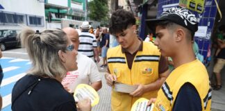Santo André leva campanha educativa de trânsito para foliões durante o Carnaval