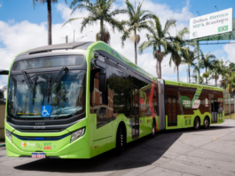 Eletra entrega primeiro ônibus articulado elétrico de São Paulo para a Viação Metrópole Paulista