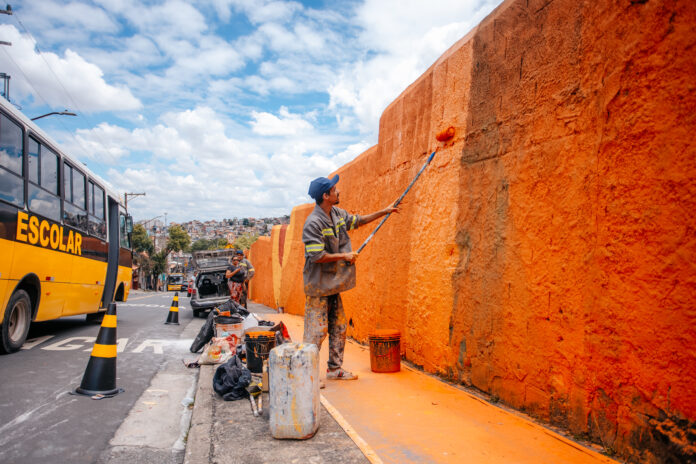 Pintura da EMEB R. dos Vianas, 3520 - Baeta Neves-14