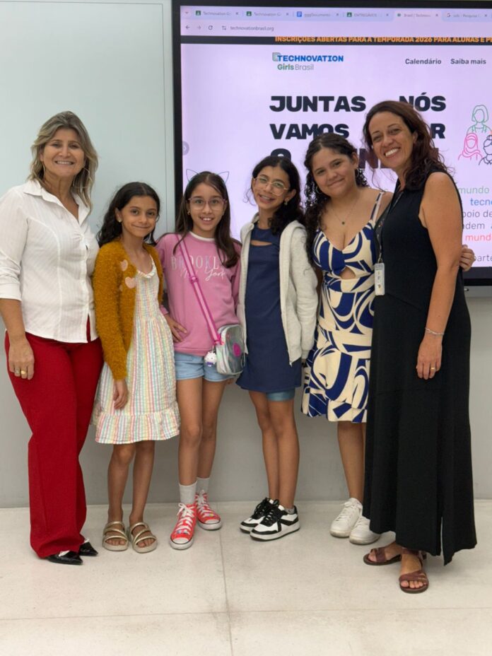 Projetos de alunas da EMNOVA de São Caetano avançam em programa internacional de tecnologia e inovação (3)