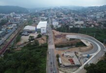 Prefeitura inicia desvio de trânsito na Humberto de Campos para nova alça do Viaduto Estaiado
