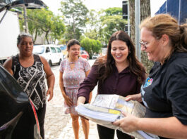 Fundo Social realiza primeira entrega Drive-Thru da Santo André Solidária