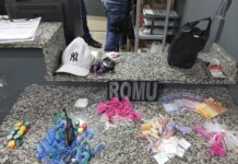 Diadema apreende drogas e suspeito por tráfico