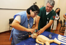 Hospital Mário Covas organiza treinamento de reanimação cardiopulmonar para recém-nascidos