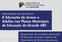 ABC lança estudo sobre Educação de Jovens e Adultos (EJA)