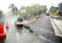 Reabertura total da Rua Eduardo Prado para passagem de veículos evolui e chega à etapa de pavimentação