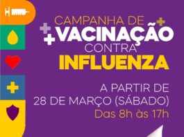 Campanha de Vacinação contra Influenza inicia no próximo sábado (28), em Ribeirão Pires