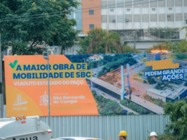 Obras do Viaduto Estaiado do Paço promovem alterações no acesso da Pereira Barreto para a Jurubatuba