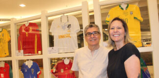 Exposição no Shopping ABC celebra a paixão mundial pelo futebol