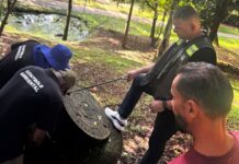 Santo André combate ligações irregulares de esgoto no entorno do Parque Central