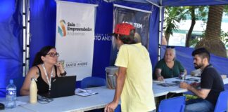 Circuito Andreense de Empreendedorismo realiza atendimento na Vila Bastos nesta quinta