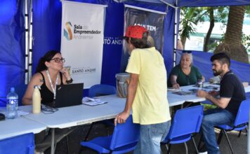 Circuito Andreense de Empreendedorismo realiza atendimento na Vila Bastos nesta quinta