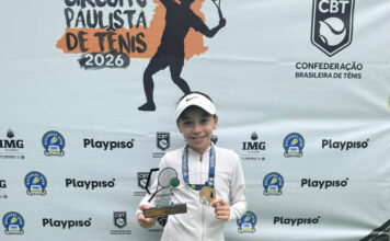 Promessa do tênis de Santo André brilha e vai aos EUA