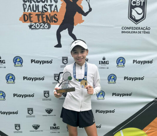 Promessa do tênis de Santo André brilha e vai aos EUA