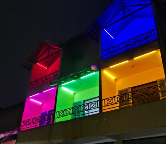 Varandas da Escola Municipal de Artes de Ribeirão Pires (EMARP) ganham nova iluminação cênica