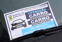 Santo André emite 300 notificações para retirada de veículos abandonados das ruas
