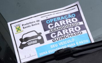 Santo André emite 300 notificações para retirada de veículos abandonados das ruas