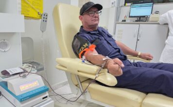 GCM de São Caetano promove mais uma edição da campanha Azul Marinho de doação de sangue