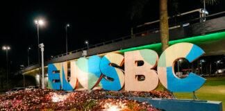 São Bernardo ilumina viadutos e Paço Municipal com as cores do Brasil