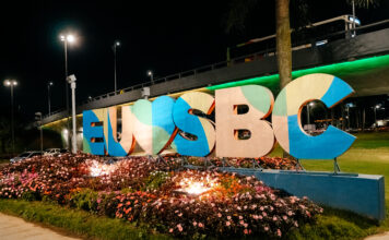 São Bernardo ilumina viadutos e Paço Municipal com as cores do Brasil