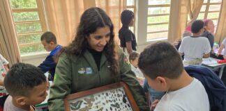 Educação ambiental mobiliza mais de 350 alunos na E.E. Emílio Sortino durante o Junho Verde