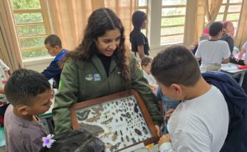 Educação ambiental mobiliza mais de 350 alunos na E.E. Emílio Sortino durante o Junho Verde