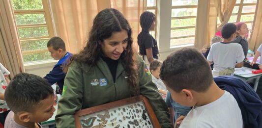 Educação ambiental mobiliza mais de 350 alunos na E.E. Emílio Sortino durante o Junho Verde