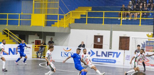 Semana cheia com três jogos da Liga São Caetano de Futsal no Ginásio Joaquim Cambaúva Rabello