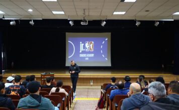 Ribeirão Pires recebe Clínica Coaches Academy Brasil e capacita 70 profissionais com metodologia da Jr. NBA
