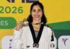Atleta Ribeirão-pirense, Nathalia Hypolito conquista bronze na Copa Regional Sudeste de Taekwondo