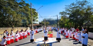 Corpus Christi em Ribeirão Pires terá novo trajeto e programação especial nesta quarta (3) e quinta-feira (4)