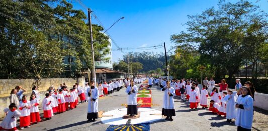 Corpus Christi em Ribeirão Pires terá novo trajeto e programação especial nesta quarta (3) e quinta-feira (4)
