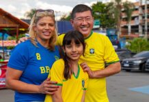 Diadema se veste de verde e amarelo no Arraiá do Rua da Gente