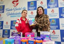 Fundo Social de Ribeirão Pires recebe doação de absorventes para ações de combate à pobreza menstrual