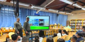 GCM Ambiental de São Bernardo promove palestra de educação ambiental para alunos de EMEB no Batistini