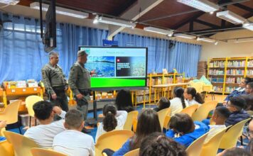 GCM Ambiental de São Bernardo promove palestra de educação ambiental para alunos de EMEB no Batistini