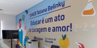 EMEB Tatiana Belinky é entregue totalmente reformada em Diadema