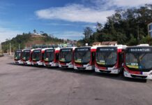 Ribeirão Pires entrega oito novos ônibus e reduz idade média da frota