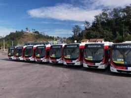 Ribeirão Pires entrega oito novos ônibus e reduz idade média da frota