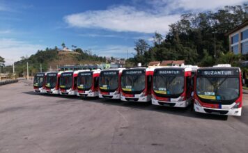 Ribeirão Pires entrega oito novos ônibus e reduz idade média da frota