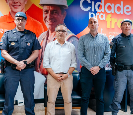 Parceria da Prefeitura de São Bernardo com a Polícia Militar vai fortalecer ações de segurança no município